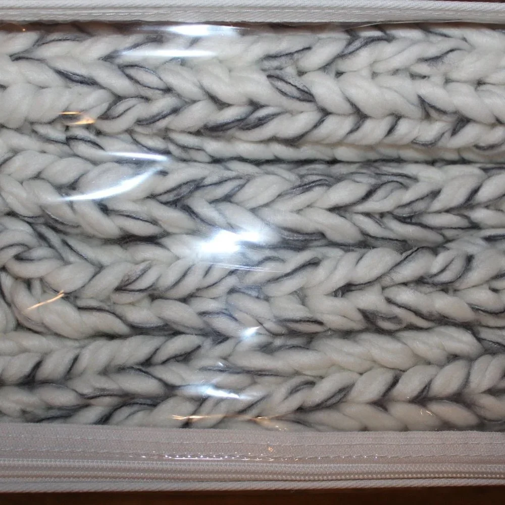 UGG‎ ELOISE CHUNKY KNIT THROW 50 X 70 DENIM